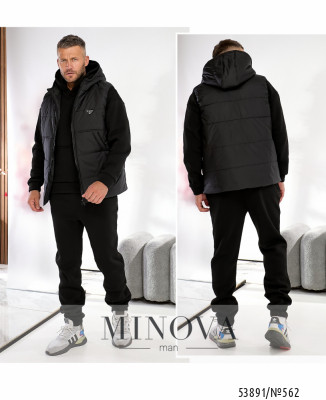 Спортивний костюм 3-ка №562-чорний_minova_7