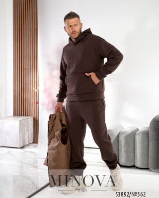 Спортивний костюм 3-ка №562-шоколад_minova_5
