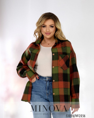 Сорочка №2056-помаранчевий_minova_5