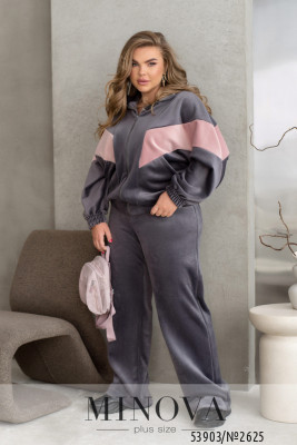 Спортивний костюм №2625-графіт