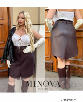 Спідниця №525-бургунді_minova_7