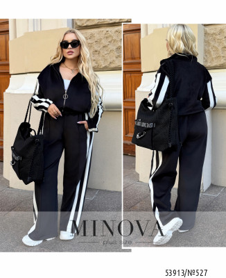 Спортивний костюм №527-чорний_minova_7