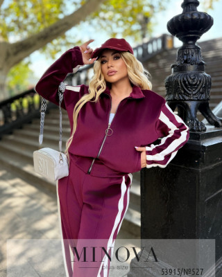 Спортивний костюм №527-марсала_minova_6