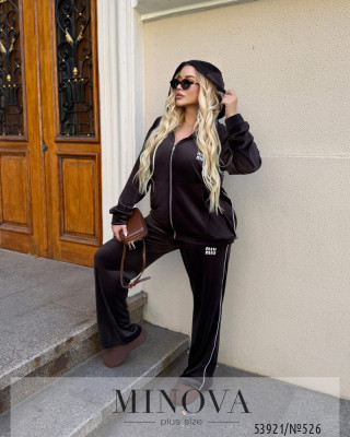 Спортивний костюм №526-шоколадний_minova_5