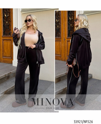 Спортивний костюм №526-шоколадний_minova_7