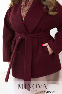 Пальто №2568--бордо_minova_6
