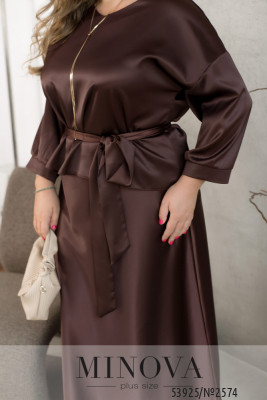 Костюм №2574-шоколадний_minova_6