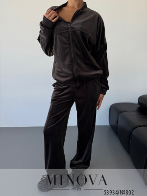 Спортивний костюм №802-шоколадний_minova_6