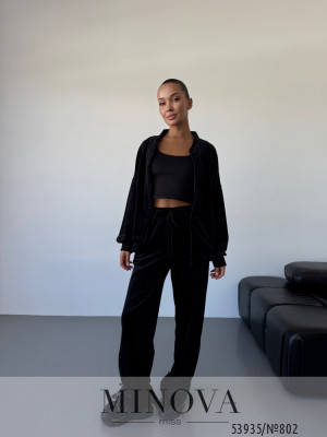 Спортивний костюм №802-чорний_minova_5