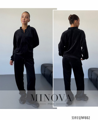 Спортивний костюм №802-чорний_minova_7