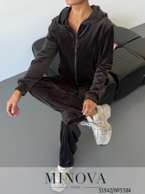 Спортивний костюм №5504-шоколадний_minova_6