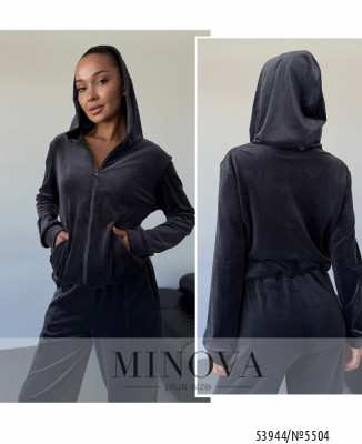 Спортивний костюм №5504-графіт_minova_7