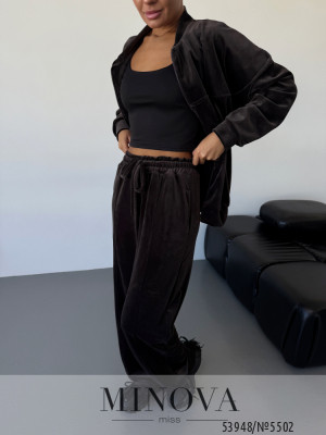 Спортивний костюм №5502-шоколадний_minova_5