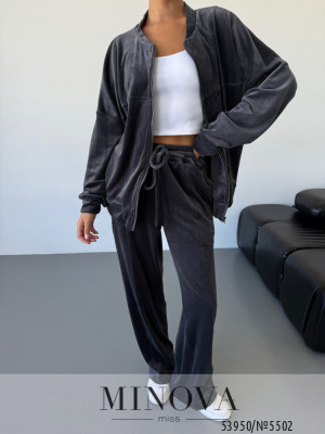 Спортивний костюм №5502-графіт_minova_5