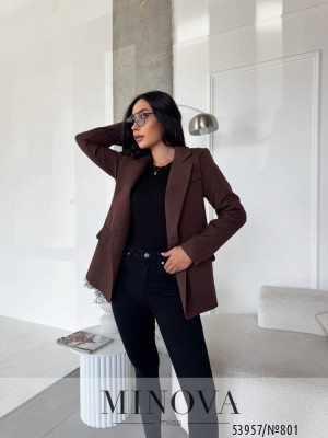 Піджак №801-шоколадний_minova_5