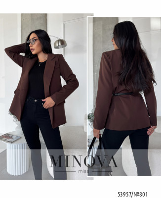 Піджак №801-шоколадний_minova_7