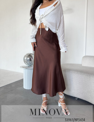 Спідниця №5454-шоколадний_minova_5