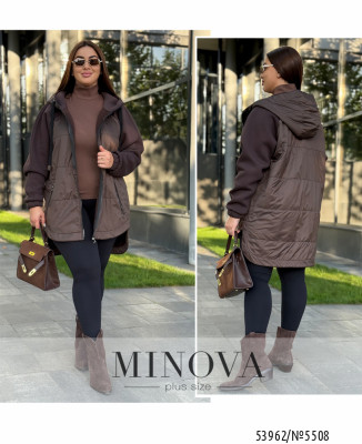 Куртка №5508-шоколадний_minova_7