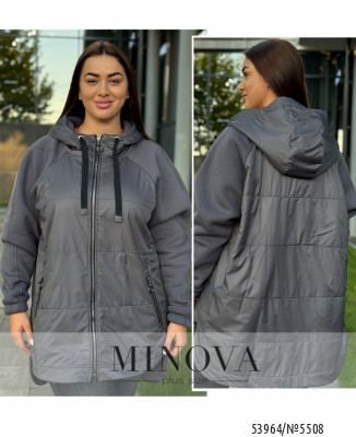 Куртка №5508-темно-сірий_minova_7