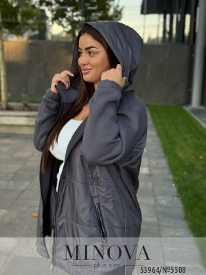 Куртка №5508-темно-сірий_minova_6