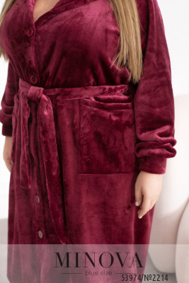 Халат №2214-бордо_minova_6