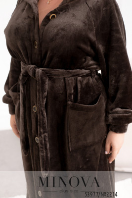Халат №2214-шоколадний_minova_6