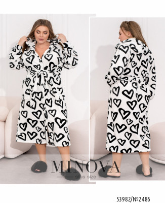 Халат №2486-білий-чорний_minova_7