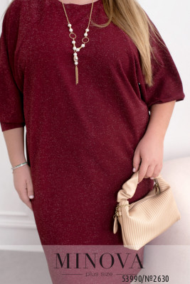 Сукня №2630-бордо_minova_6