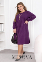 Платье №2629-фиолетовый