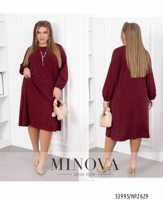 Сукня №2629-бордо_minova_7