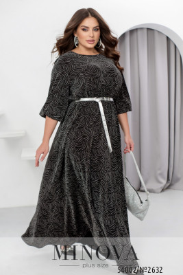 Сукня №2632-чорний