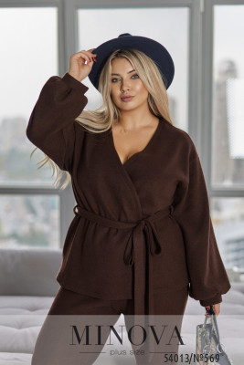 Костюм №569-шоколадний_minova_6
