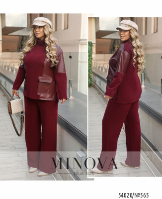 Костюм №565-бургунді_minova_7