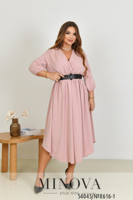 Сукня №8616-1-пудра
