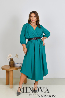 Сукня №8616-1-смарагдовий