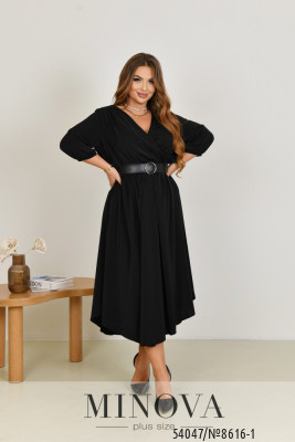 Сукня №8616-1-чорний