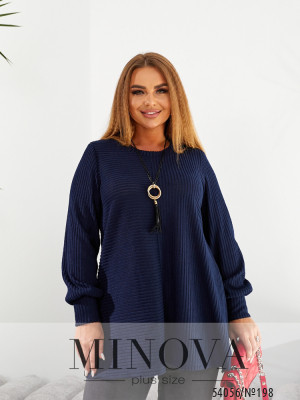 Туніка №198-темно-синій_minova_6