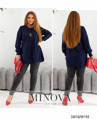Туніка №198-темно-синій_minova_7