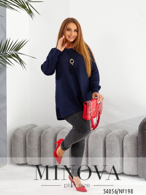 Туніка №198-темно-синій_minova_5