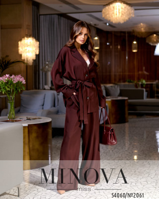 Костюм №2061-шоколадний_minova_5