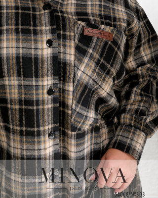 Сорочка №303-чорний_minova_6