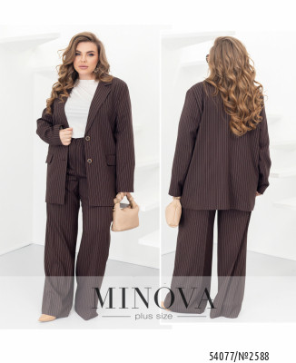 Піджак №2588-шоколадний_minova_7
