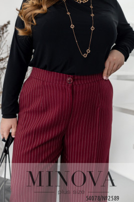 Брюки №2589-бордо_minova_6