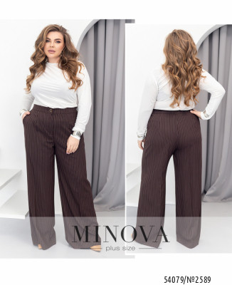 Брюки №2589-шоколадний_minova_7