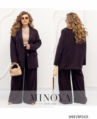 Піджак №2633-шоколадний_minova_7