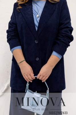 Піджак №2633-темно-синій_minova_6