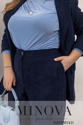 Брюки №2631-темно-синій_minova_6