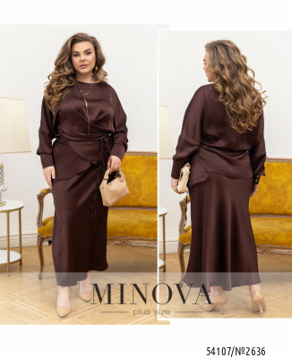 Костюм №2636-шоколадний_minova_7