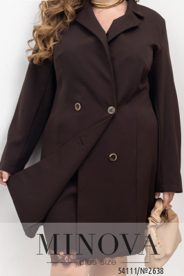 Комплект №2638-шоколадний_minova_6