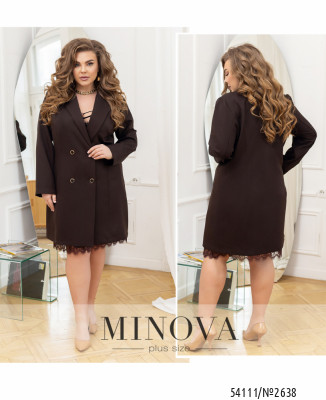 Костюм №2638-шоколадний_minova_7
